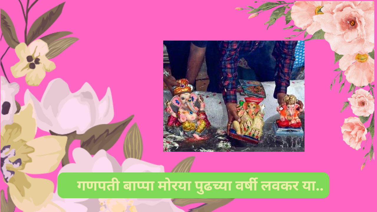 Ganpati Visarjan Means Anant Chaturdshi:  