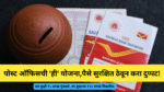 Kisan Vikas Patra Yojana in Marathi;पोस्ट ऑफिसची 'ही' योजना,पैसे सुरक्षित ठेवून करा दुप्पट!