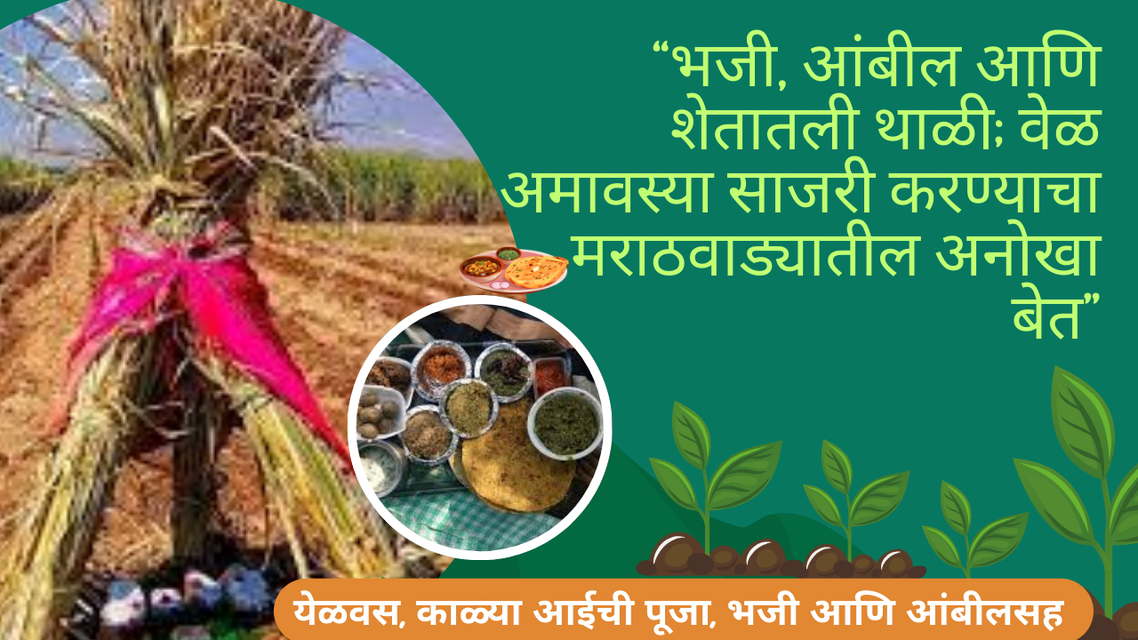 Vel Amavasya 2025:“भजी, आंबील आणि शेतातली थाळी; वेळ अमावस्या साजरी करण्याचा मराठवाड्यातील अनोखा बेत”